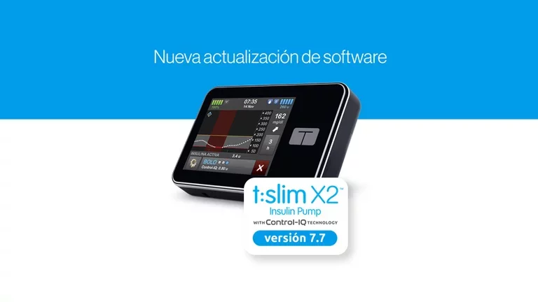 Nueva actualización de software Control-IQ V7.7