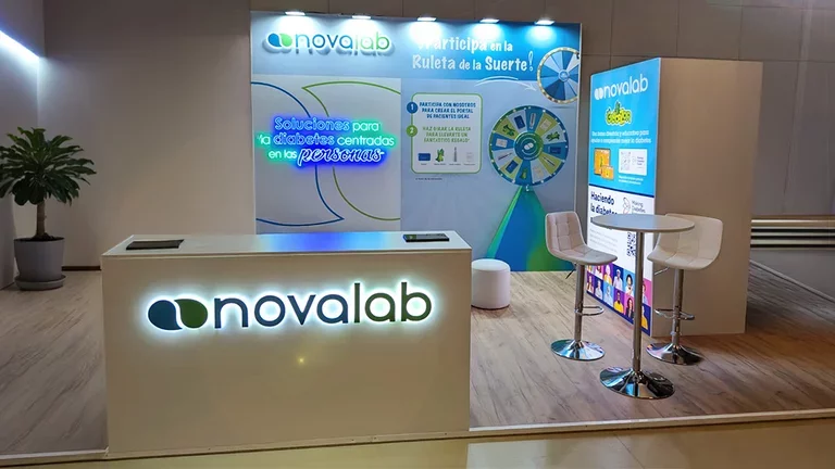 Stand de Novalab en Diabetes Experience Day 2025