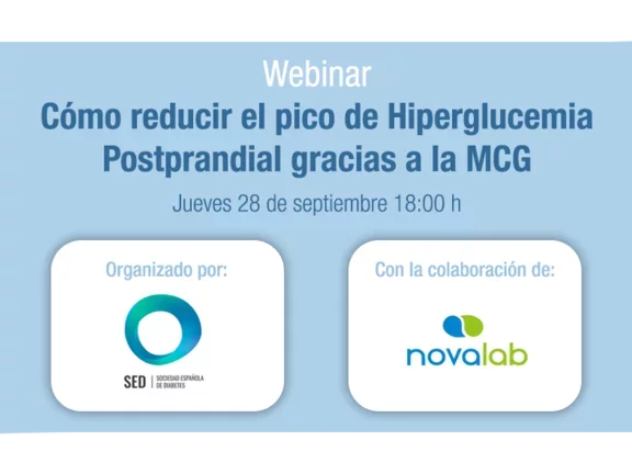 Webinar SED ‘Cómo reducir el pico de Hiperglucemia postprandial gracias a la MCG