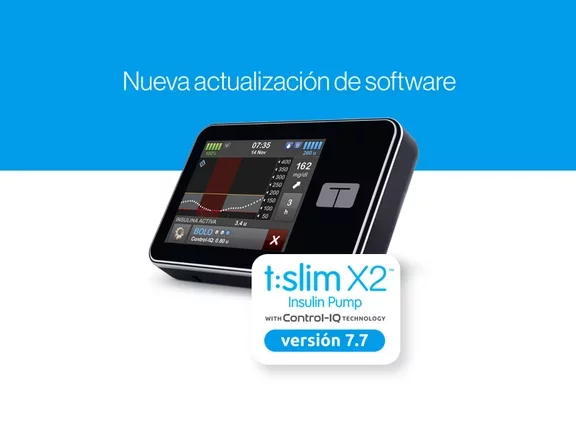 Nueva actualización de software Control-IQ V7.7