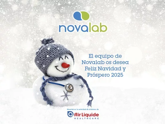El equipo de Novalab os desea Feliz Navidad y Próspero 2025