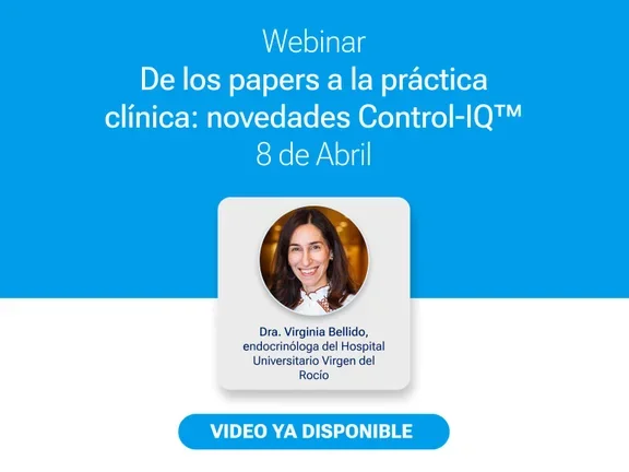 Webinar “De los papers a la práctica clínica: novedades Control-IQ™”